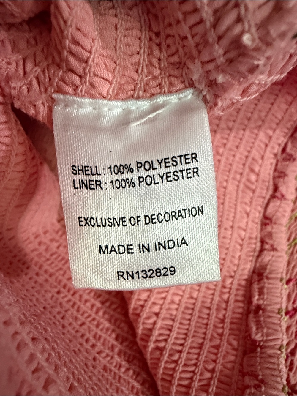 Lovers + Friends Pink Smocked Off-Shoulder Crop Top - Picture 4 of 9